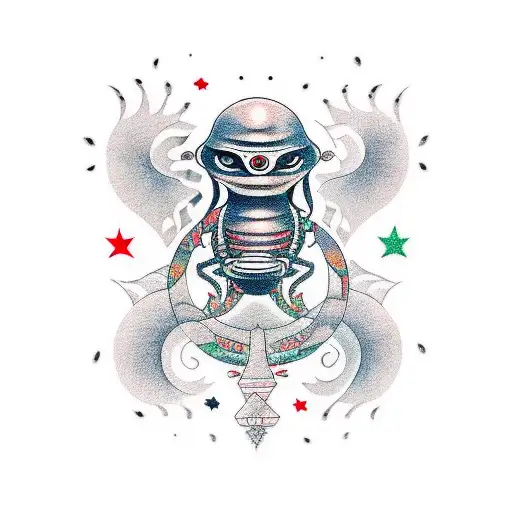 Little Star Alien Sad