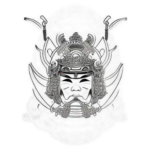 Samurai Woman Mask
