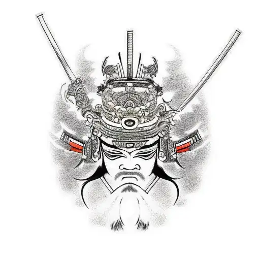 Samurai Mascara E Espiritual