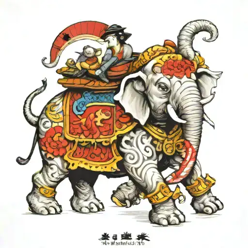 Elephant War In Valhalla