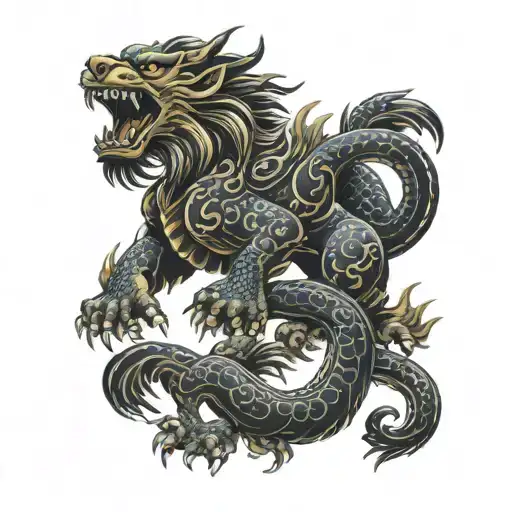 Lion Dragon
