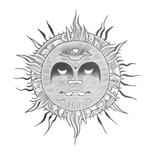 A Sun Coming Out Of The Dark