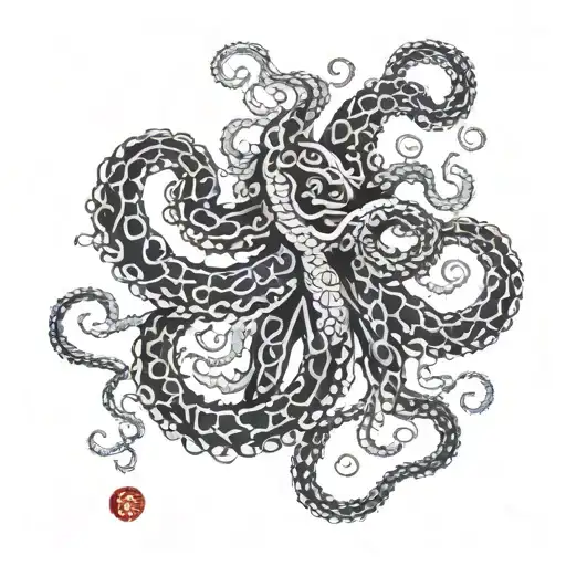 Centipede And Octopus