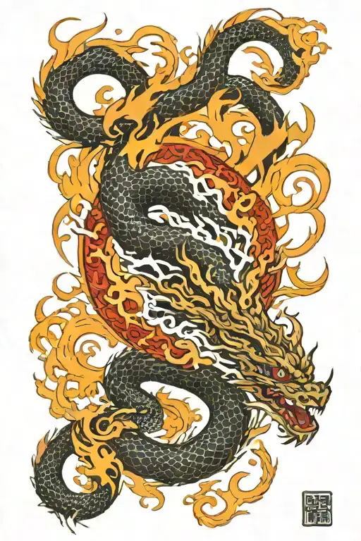 Dragon Breathing Fire