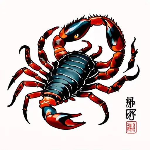 Scorpio In Japanese