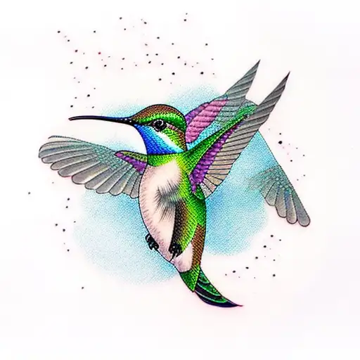 Hummingbird & Squirrel