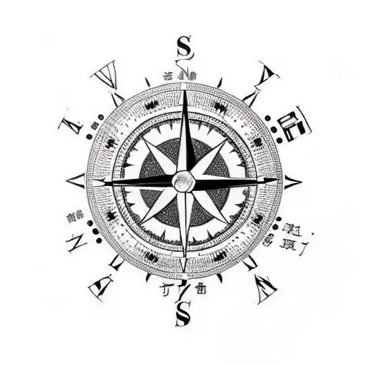 A Compass With The Words 'Discipline Is Key'