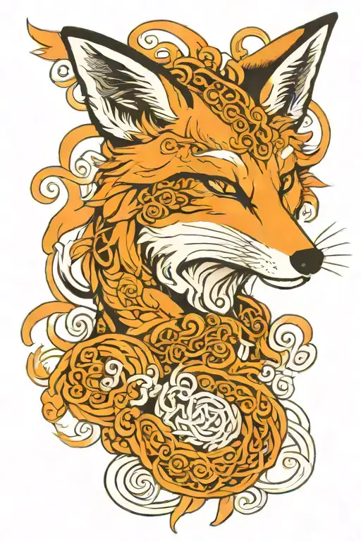 Fox Wearing Celtic