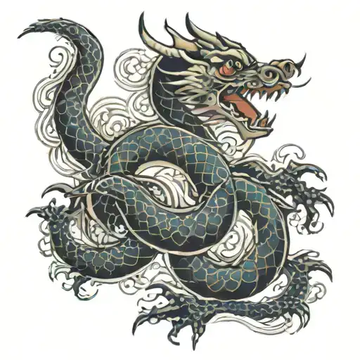 A Simple Dragon Wrapped