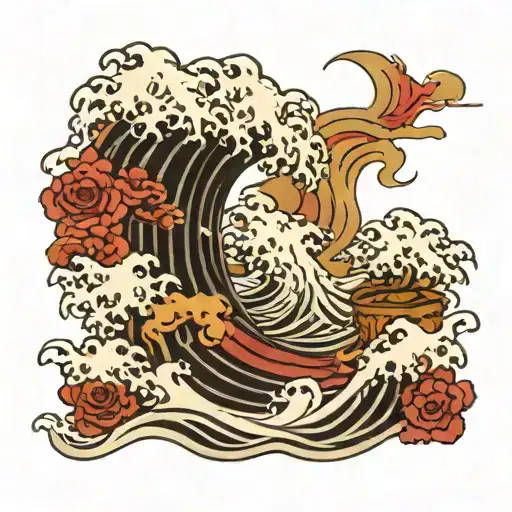 Waves Crashing In The Background