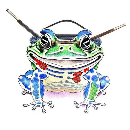 Frog Samurai