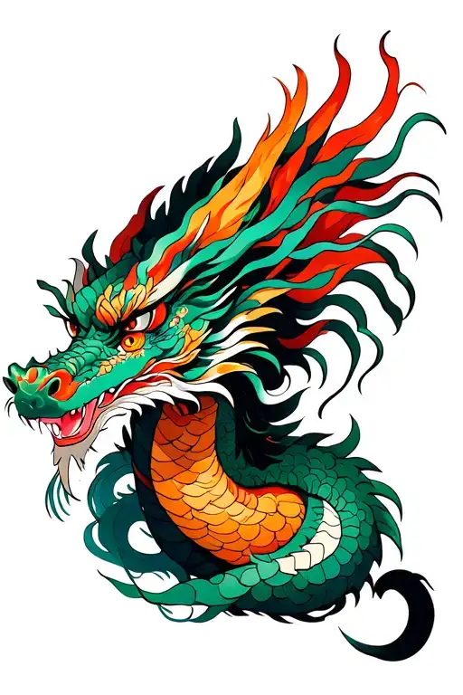 Neo Tribe And Dragon