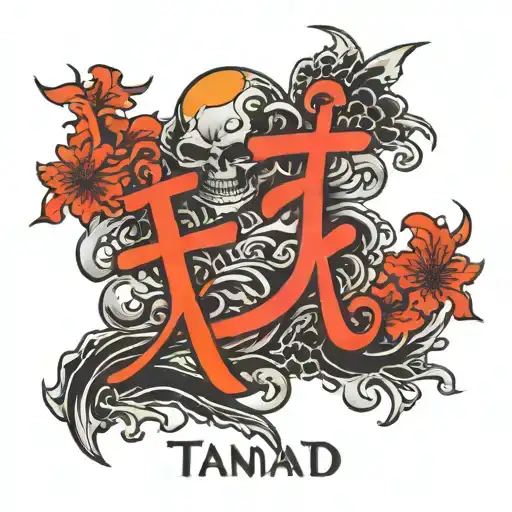 Tandand Family Word Written