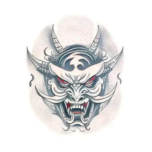 A Pair Of Demon Heads