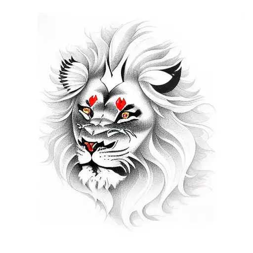 Fu Chinese Lions Realistic