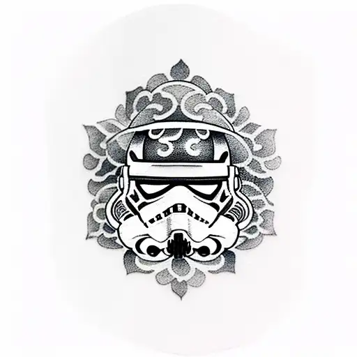 Stormtrooper And Rose