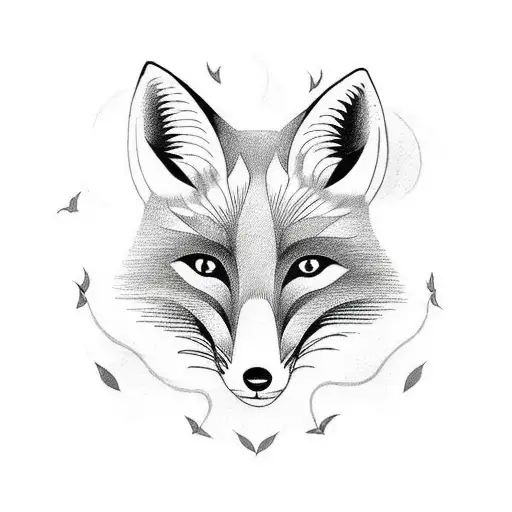 Beautiful Fox With Her Kids 7 Tales