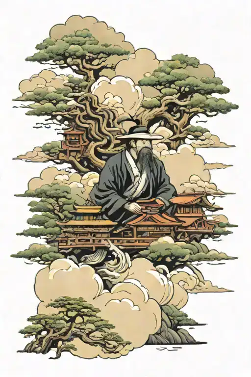 Travel Far Enough You Will See Thru Showing Thorugh Clouds