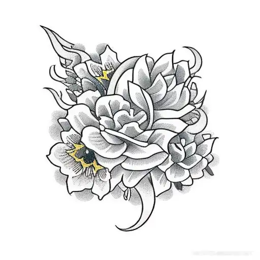 Cover Oni With Flowers