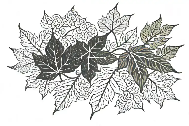 Canada Leaf Intertwined