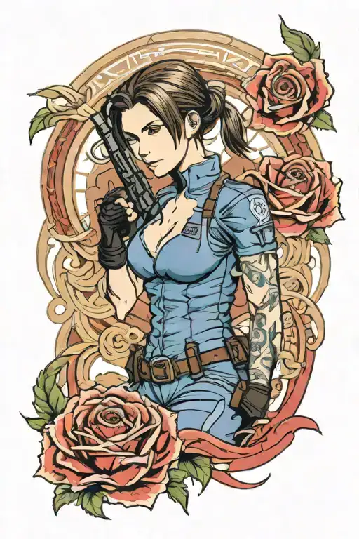 Jill Valentine From Resident Evil