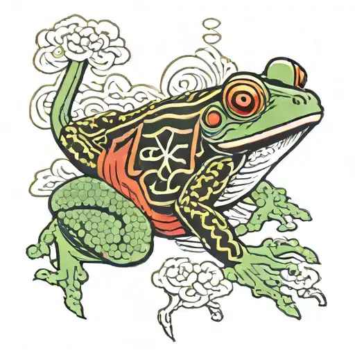 Samurai Frog