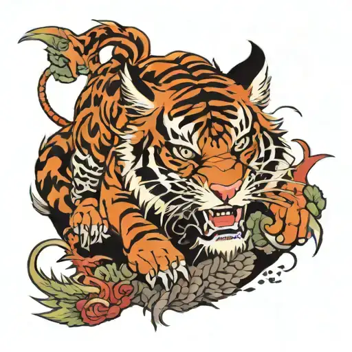 Tiger And Dragon