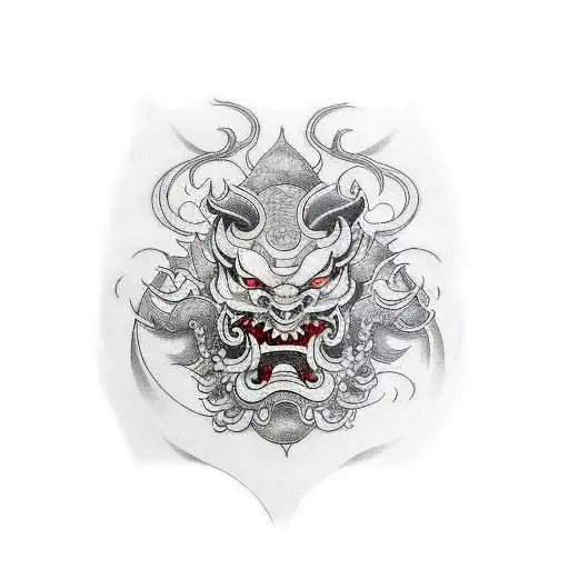 Japanese Demon Half Sleeve