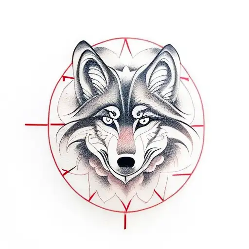 Clock Turning Into A Wolf