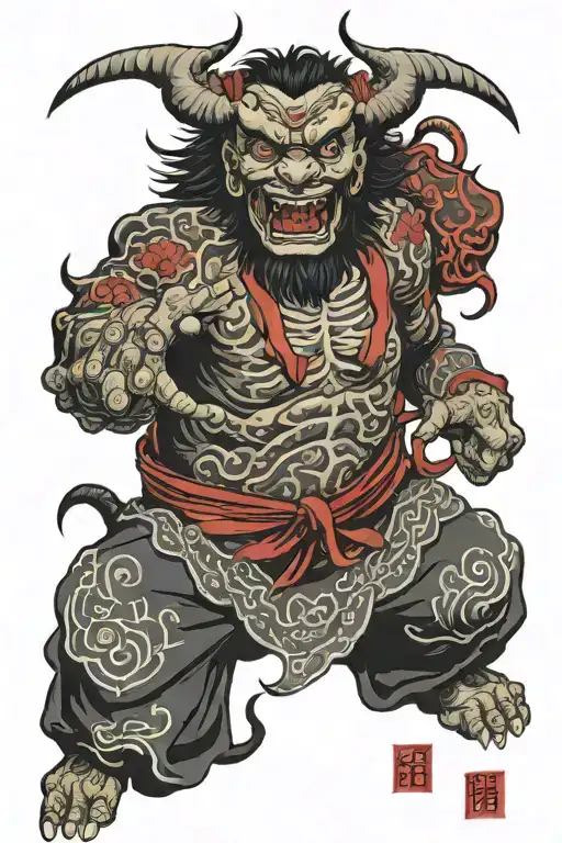 Japan Demon Hanja