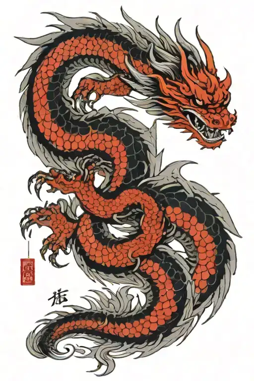 The Text Of Shogun With Dragon