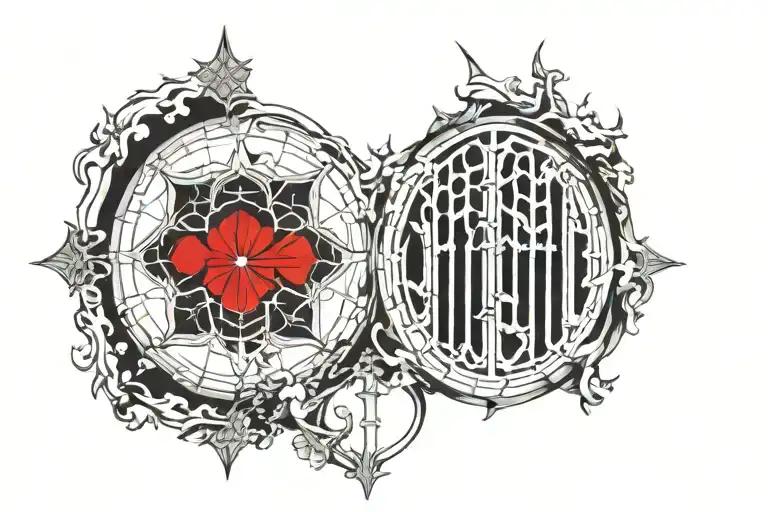 Gothic Cathedral Window Nostalgic Vibe