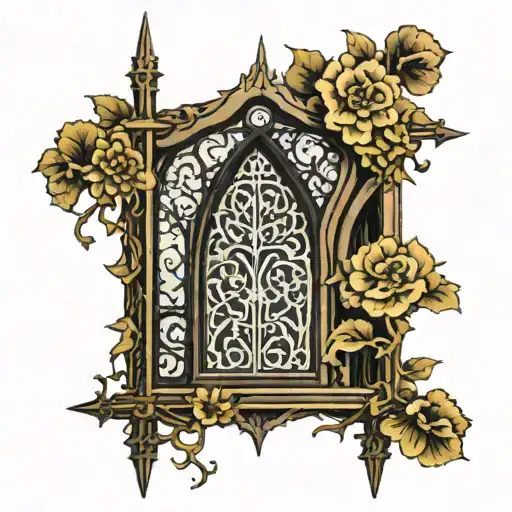 Gothic Cathedral Window