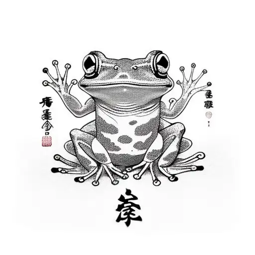 Cute Frog With A Crown