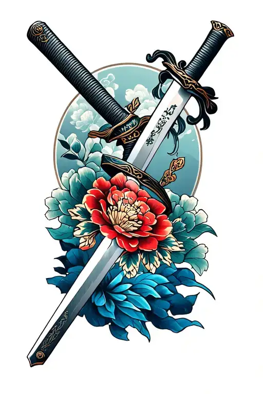 Katana Sword Wrapped