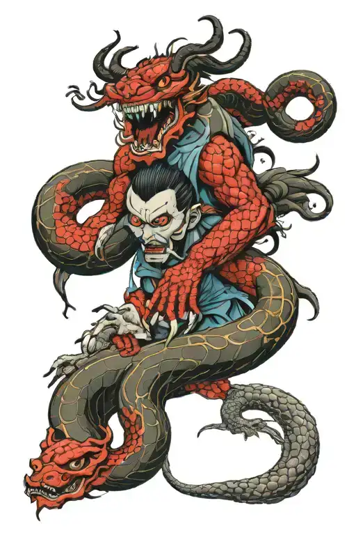 Demon And Snake