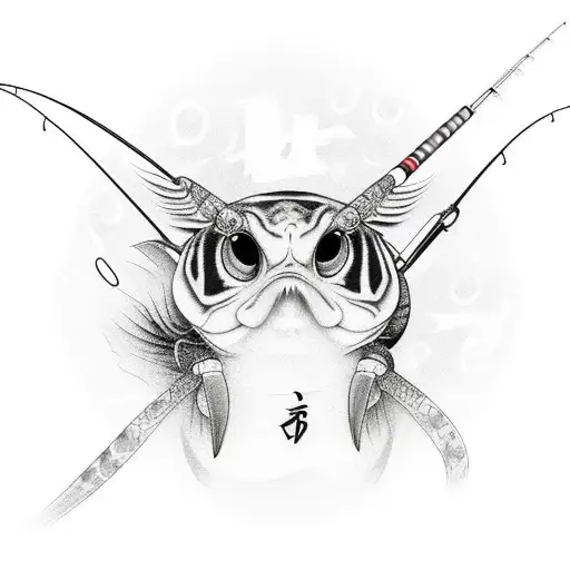 Photo Camera And Fishing With Computers