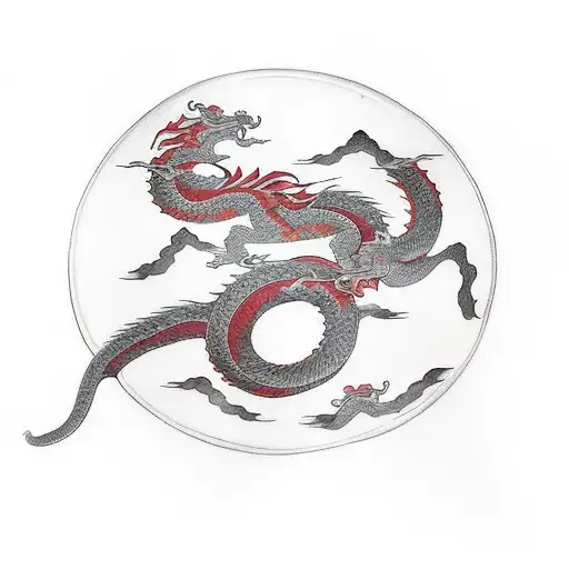 Dragon Flying Over Number 29