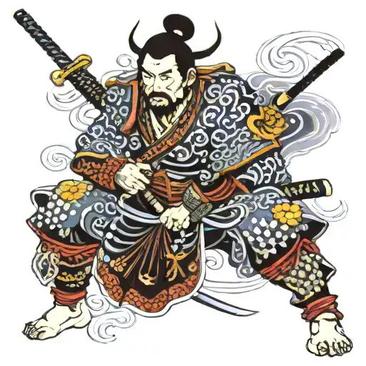 Japanese Samurai Warrior