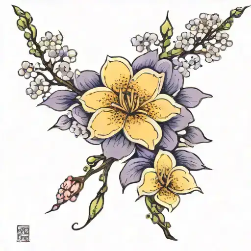 Lilac Blossom Galaxy