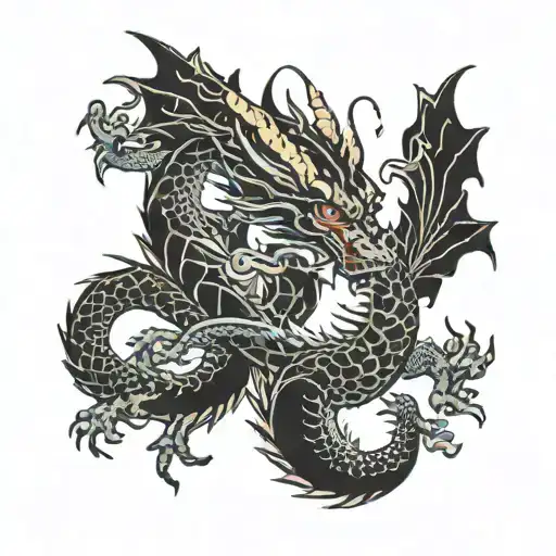 Dragon And Harry Potter