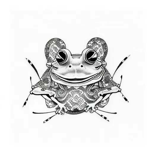 Neotradition Japanese Samurai Frog