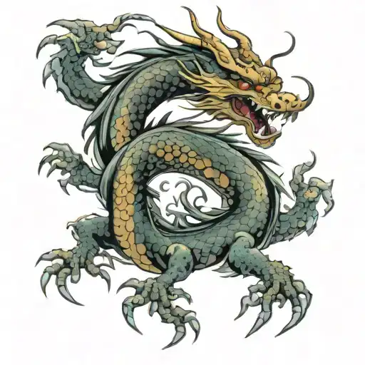 Japanese Fantasy Dragon