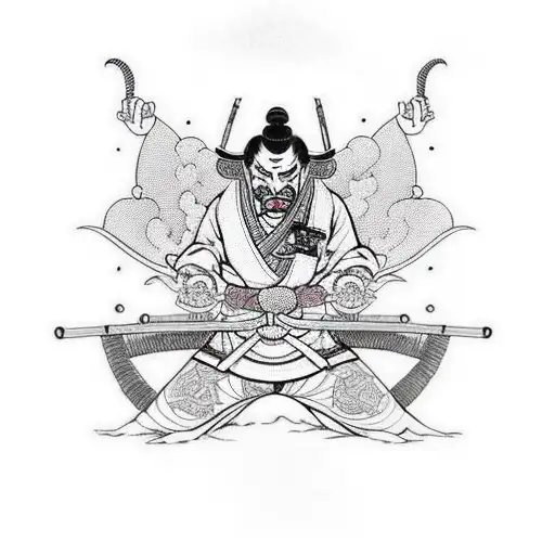 Jiu Jitsu Samurai Hannya