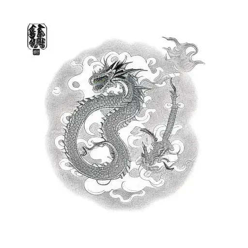 Dragon Com Samurai