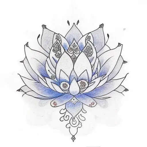 Lotus Flower Peacock