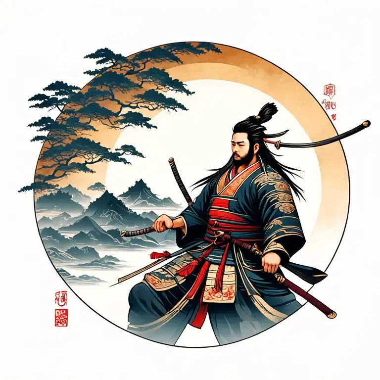 Samurai In Full Growth In