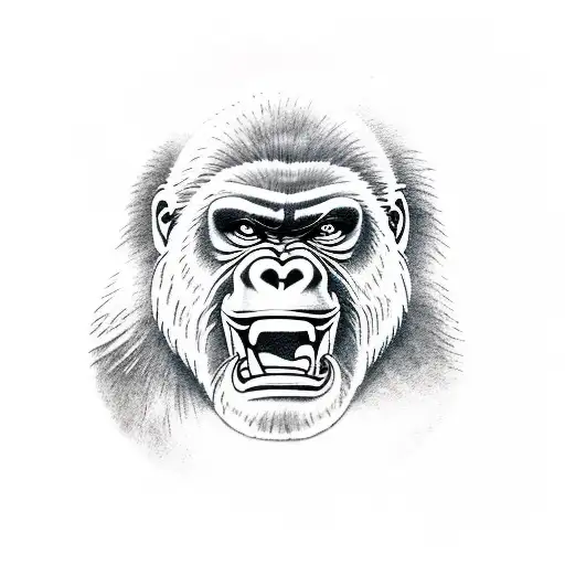 Yelling Gorilla