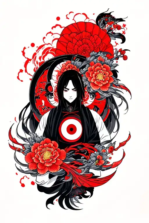 Itachi With Mangekyo Sharingan