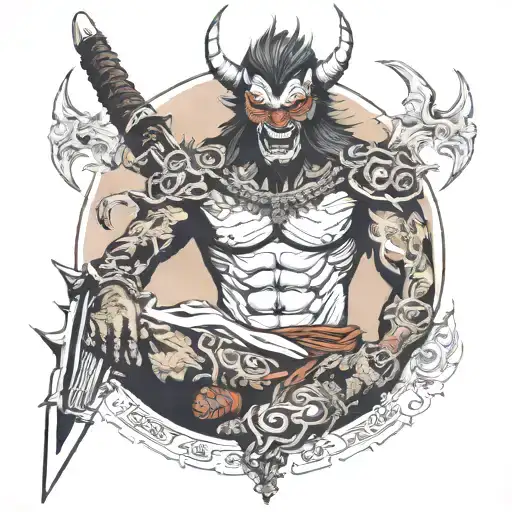 Demon They Japanese Style